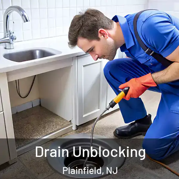  Drain Unblocking Plainfield, NJ