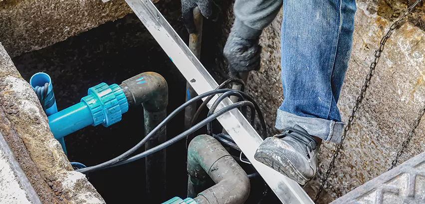 Zoeller Sewage Ejector Pump System in Plainfield