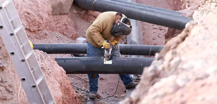 Cast Iron Sewer Pipe Replacement in Plainfield